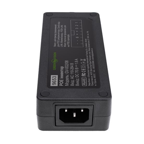 POE інжектор GV-002/08 LP9653 фото