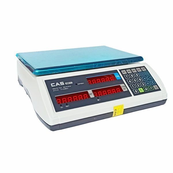 Торговые весы CAS ER Plus E без стойки на 6 кг ER-E-30-232 фото Торговые весы CAS ER Plus E без стойки на 6 кг ER-E-30-232 фото