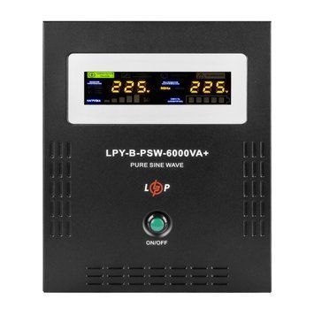 ИБП с правильной синусоидой 48V LPY-B-PSW-6000VA+(4200Вт)10A/20A LP6615 фото