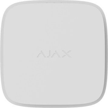 Сповіщувач Ajax FireProtect 2 RB (Heat/Smoke/CO) (8EU) white диму, температури, чадного газу безпровідний 99-00012920 фото