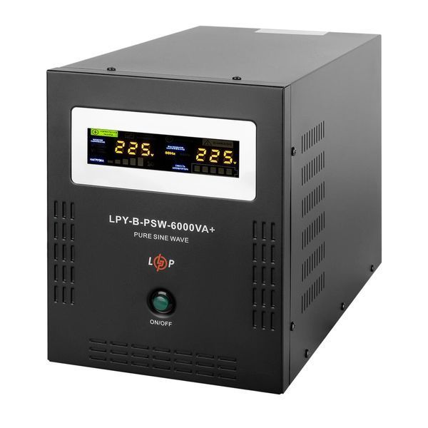 ДБЖ з правильною синусоїдою 48V LPY-B-PSW-6000VA+(4200Вт)10A/20A LP6615 фото