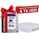Відеореєстратор з HDD 4Тб Dahua DHI-NVR2104-I2 4-канальний 1U 1HDD WizSense 99-10036631 фото 1
