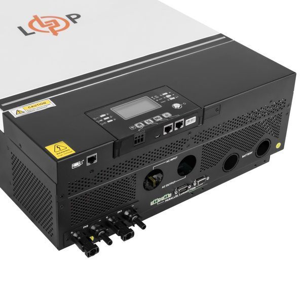 Гибридный солнечный инвертор (ИБП) LPW-HY-MAX-8000VA (8000Вт) 48V 80A MPPT 90-450V LP19415 фото