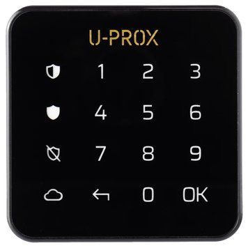 Бездротова сенсорна клавіатура для однієї групи U-Prox Keypad G1 Black 99-00013657 фото