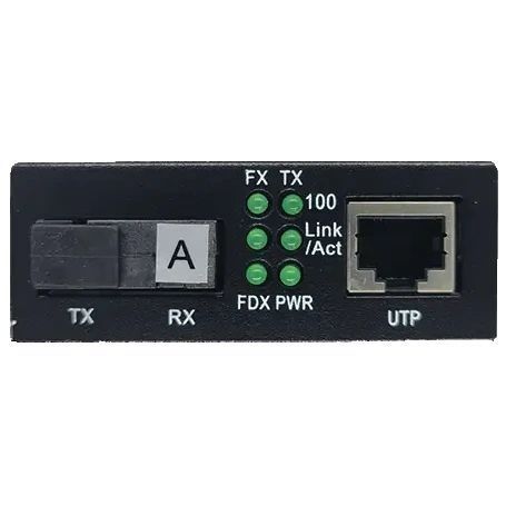 Медиаконвертор Alistar X3S 100M 10/100BASE-T RJ-45 - 100BASE-FX 1SM WDM SC 20KM TX1310/RX1550nm LFP 99-10027927 фото