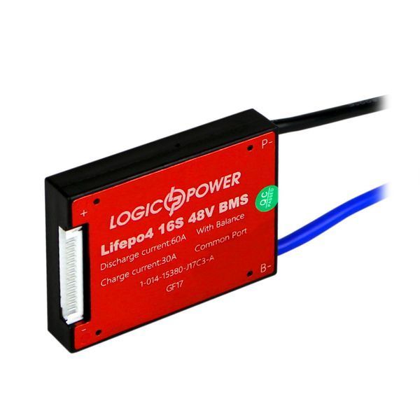 BMS плата LP LiFePO4 48V 16S Dis 60A Ch 30A LP15068 фото