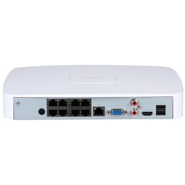 Видеорегистратор Dahua DHI-NVR2108-8P-4KS3 Smart 1U 8PoE 1HDD Lite VTC-003932 фото