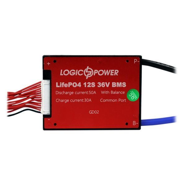 BMS плата LiFePO4 36V 12S Dis 50A Ch 30A LP14695 фото