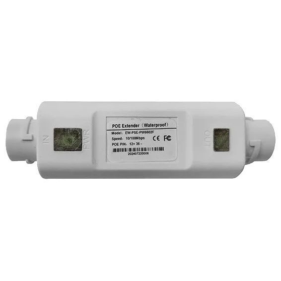 Подовжувач PoE 2-портовий Ewind EW-PSE-PW6602F IP66 водонепроникний 10/100M 99-10030206 фото