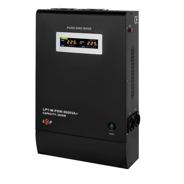 ИБП с правильной синусоидой 48V LPY-W-PSW-5000VA+(3500Вт)10A/20A LP4148 фото