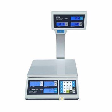 Торговые весы CAS ER JR CBU на 6 кг (со стойкой) ER-JR-CBU-6-30 фото