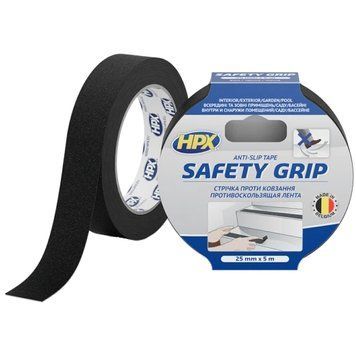 Лента самоклеющаяся против скольжения HPX SB2505 SAFETY GRIP 25мм x 5м 99-00023233 фото