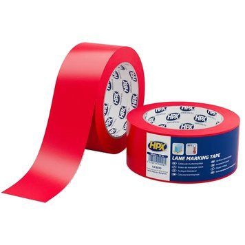 Лента самоклеящаяся для маркировки пола HPX LR5033 Lane Marking Tape 50мм x 33м 99-00023238 фото