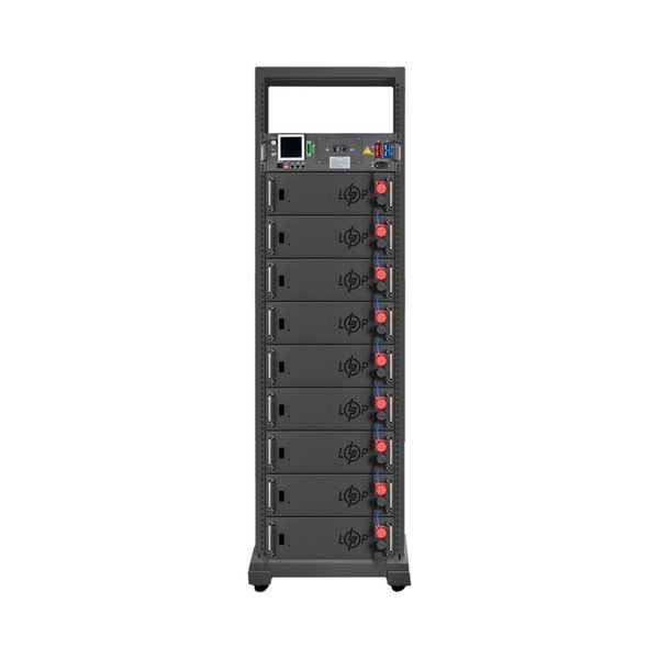 Аккумулятор LP LiFePO4 Battery HVM 460,8V 100Ah (46080 Wh)BMS 125А AB Lrack black LP38260 фото