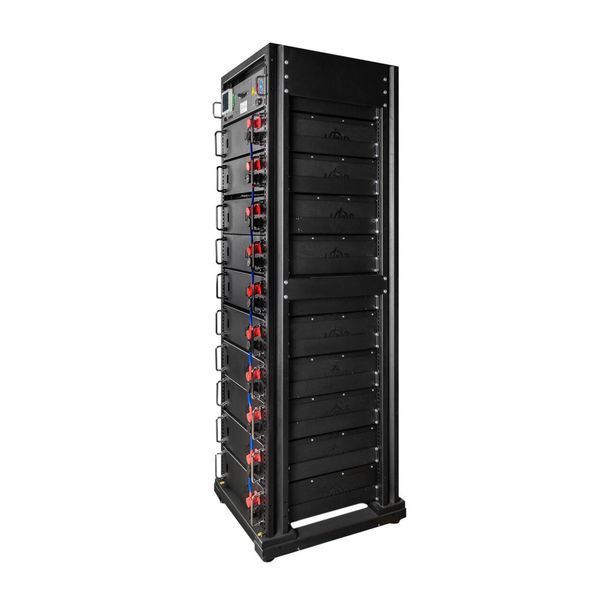 Аккумулятор LP LiFePO4 Battery HVM 512V 100Ah (51200 Wh) BMS 125А AB Lrack black LP38261 фото