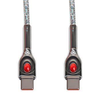 Кабель (шнур) LP USB Type-C to USB Type-C 65W зі швидкою зарядкою (QC) 2м C652MC LP30330 фото