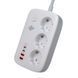 Мережевий фільтр (подовжувач) LP F65WG4 (3x230V-3520W, 2xUSB-60W, 2xType-C 65W QC/PD) LP30325 фото 1