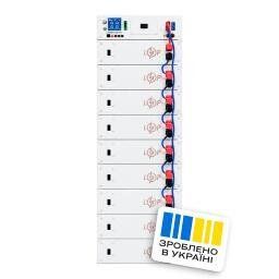 Акумулятор LP LiFePO4 Battery HVM 512V 100Ah (51200 Wh) BMS 125А AB white LP39701 фото