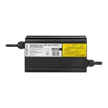 Зарядний пристрій для акумуляторів LiFePO4 24V (29.2V)-10A-240W LP14583 фото