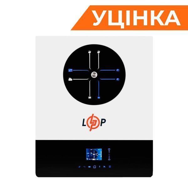 Гібридний сонячний інвертор (ДБЖ) LPW-MAXII-ULTRA 11000VA (11000Вт) 48V 150A MPPT 90-450V ON-OFF GRID Уцінка LP42578 фото