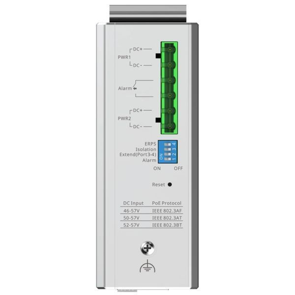 Комутатор 6 портів керований Ruijie Reyee RG-NIS2100-4GT2SFP-HP PoE++ 99-00022210 фото
