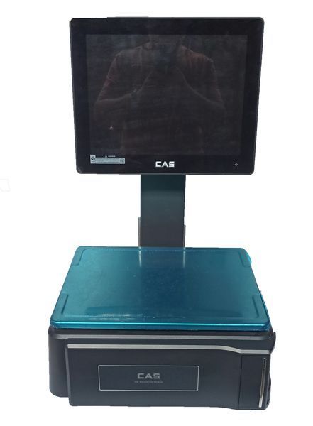 Ваги самообслуговування CAS CL-8000-PCA з друком етикеток на 15 кг CL8000-PCA-15-30 фото