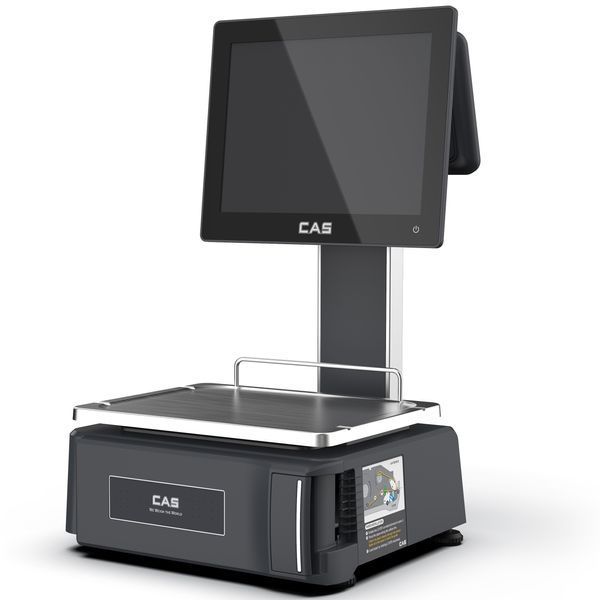 Ваги самообслуговування CAS CL-8000-PCA з друком етикеток на 15 кг CL8000-PCA-15-30 фото