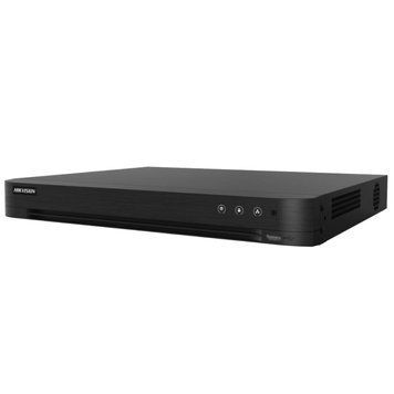 Відеореєстратор Hikvision iDS-7208HTHI-M2/S(C) 8-канальний 5 MP 1U H.265 AcuSense TURBO DVR VTC-002383 фото