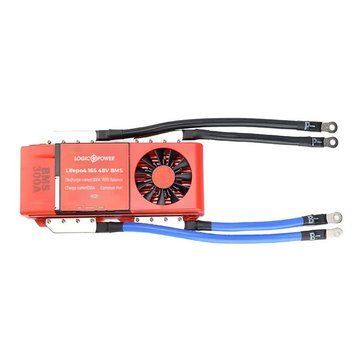 Smart BMS плата LP LiFePO4 48V 16S Dis 300A Ch 150A CAN+Bluetooth LP19360 фото