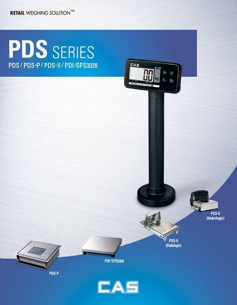 Ваги-сканери CAS PDS P на 15 кг PDS-P-15-30 фото
