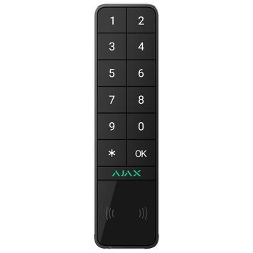 Бездротова клавіатура Ajax KeyPad Outdoor Jeweller (8EU) ASP black 99-10030010 фото