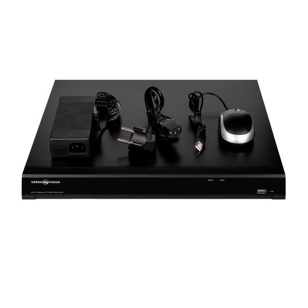 IP видеорегистратор 16-канальный 12MP NVR GreenVision GV-N-I017/16 12MP 12MP (V2) LP23165 фото