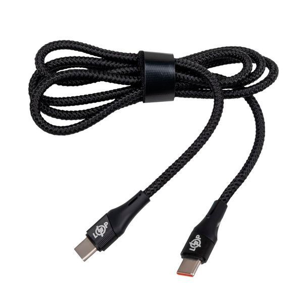 Кабель LP USB 3.0 Type-C to Type-C 100W с быстрой зарядкой (PD) 1м C1001MC3 LP30514 фото