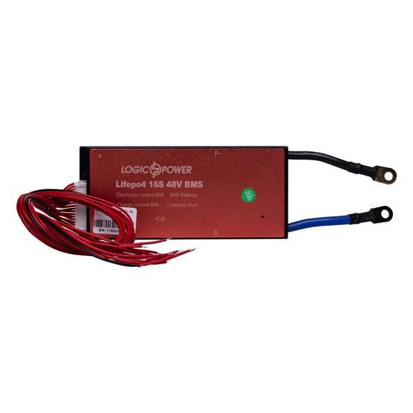 BMS плата LiFePO4 48V 16S Dis 80A Ch 40A LP11592 фото