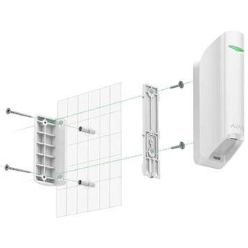Кріпильна панель Ajax Smartbracket MotionProtect Curtain white 99-00004950 фото