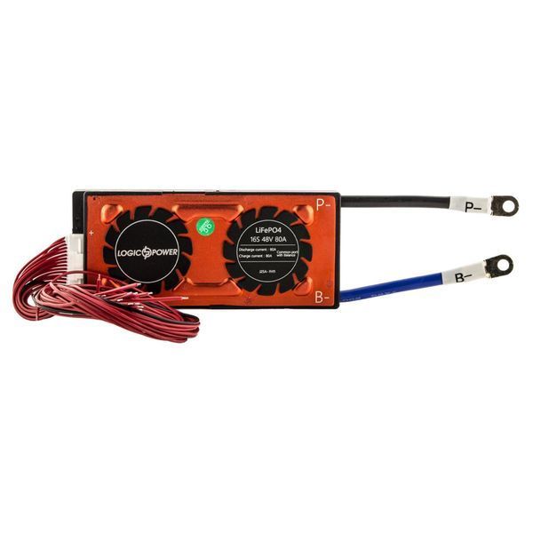 BMS плата LiFePO4 48V 16S 80A симметрия LP11468 фото