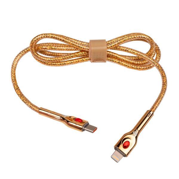 Кабель (шнур) LP Type-C to Lightning 30W с быстрой зарядкой (QC) 1м C301ML LP30329 фото