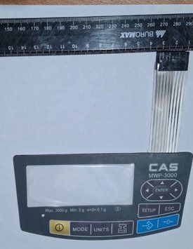 Клавіатура для ваг CAS MWP-3000 (3200MP030CI0) CAS-3200MP030CI0 фото