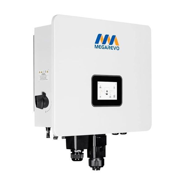 Гібридний однофазний інвертор Megarevo for LP R6KL1DA-G2S (6kW, 48V, LCD дисплей, GEN порт) LP39928 фото
