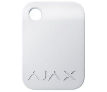 безконтактний брелок управління Ajax Tag white (10pcs) 99-00005106 фото