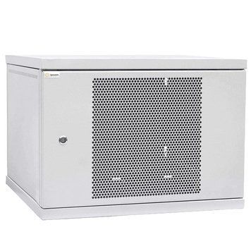 Шафа телекомунікаційна двері перф (сірий) IPCOM 9U 600x450 99-10025917 фото
