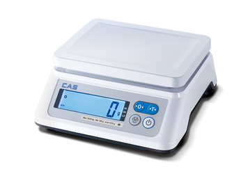 Весы настольные CAS SWII NEW-SC с LCD-дисплеем с подсветкой на 3 кг (1,5/3 кг) SWN-SC-15-30-232-USB-ACC фото