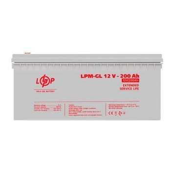 Аккумулятор гелевый LPM-GL 12V - 200 Ah LP42291 фото