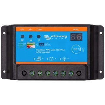 Контролер заряду Victron Energy BlueSolar PWM-Light Charge Controller 12/24-5 99-00024492 фото