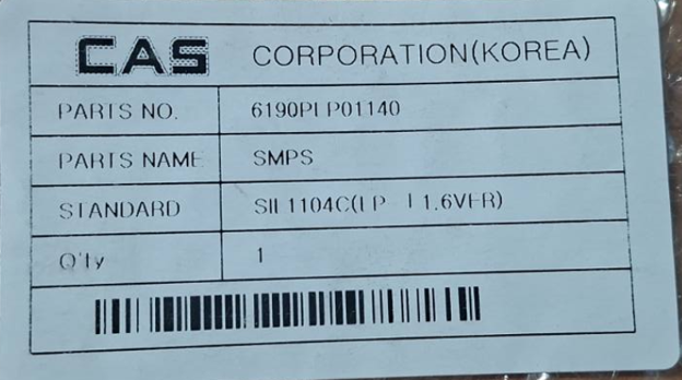 Плата питания весов LP (SMPS PSB) CAS-6190PLP01140 фото