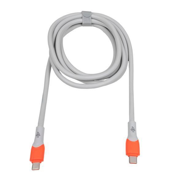 Кабель (шнур) LP USB Type-C to USB Type-C 2.4A 100W зі швидкою зарядкою (PD) 2м C1001MC LP30334 фото