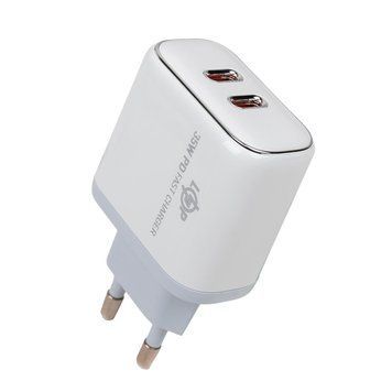 Зарядка для телефону LP 35W (Type-C + Type-C) PD + кабель (Type C to Lightning) 35WCH LP30322 фото