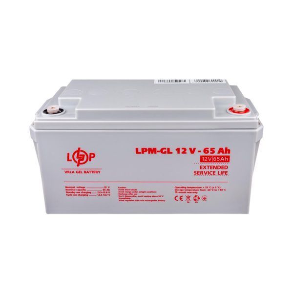 Аккумулятор гелевый LPM-GL 12V - 65 Ah Уценка 05.2024 LP42052 фото