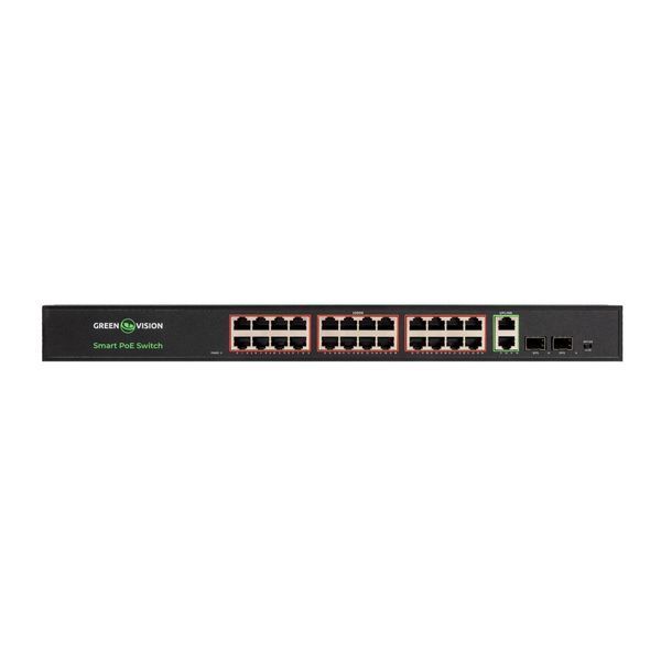 Коммутатор сетевой POE GV-023-D-24G+2PG+2SFP LP38684 фото