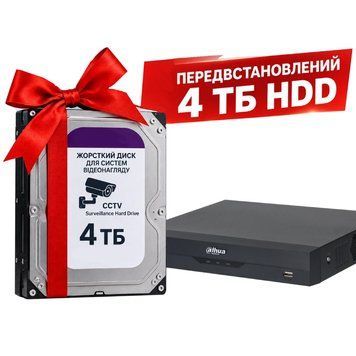 Видеорегистратор с HDD 4Тб Dahua DHI-NVR2116HS-I2 16-канальный 1U 1HDD WizSense VTC-003831 фото
